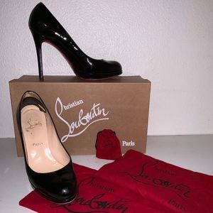 Christian Louboutin Black Patent Pump